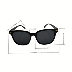 Square Sunglasses Casual Anti Glare UV400