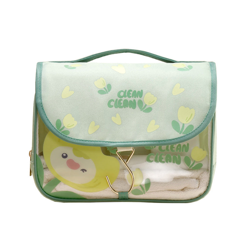Cartoon Travel Hangable Wash Bag Waterproof Storage Bag