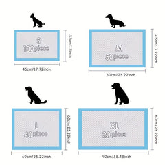 Disposable Dog Pee Pads Highly Absorbent Diaper Pads - Pet Cleaning Supplies