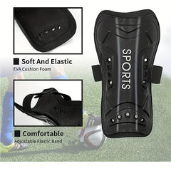 Lightweight Soccer Shin Guards for Football Games - Breathable Shin Pads