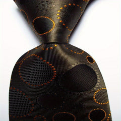 Men's Tie Necktie Classic Polka Dots Pattern Wide Necktie