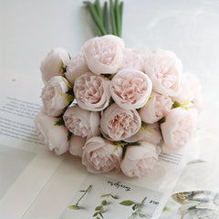 Heads Artificial Flowers Oxidation Resistance Home Wedding Decor