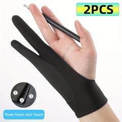 2 Touch Screen Finger Painting Gloves for Ipads Anti Fouling