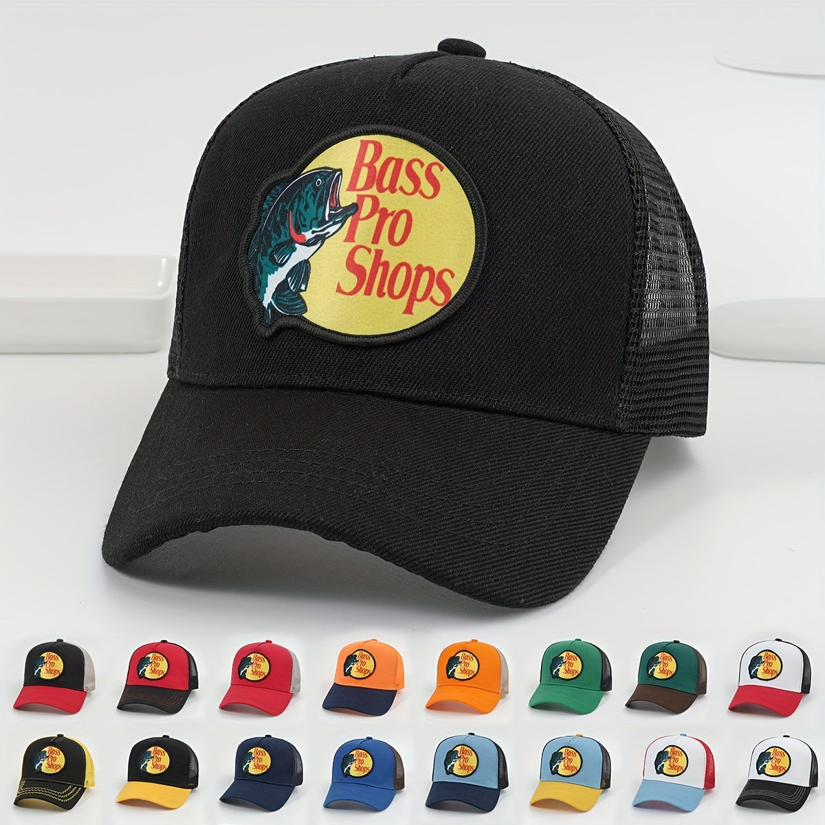 Bass Pro Shops Mesh Trucker Hat Men's Baseball Cap