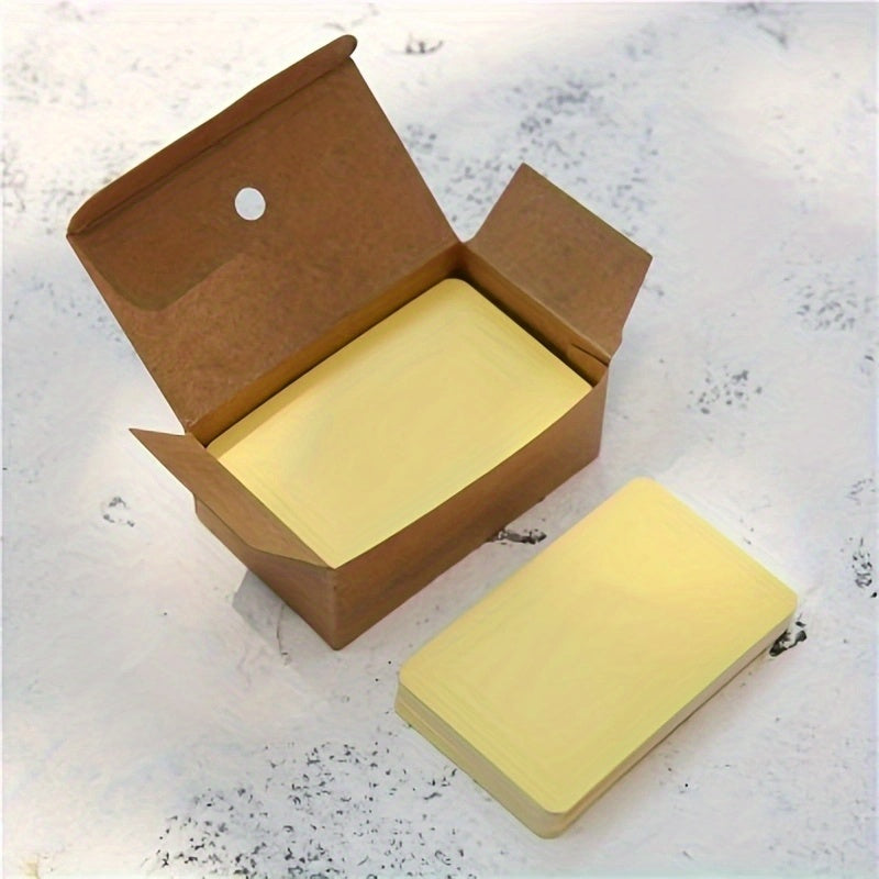 100pcs Blank Card Greeting Card Postcard Graffiti Bookmark