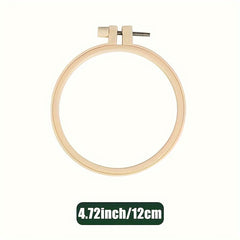 Embroidery Hoop Set Plastic Circle Cross Stitch 7-29cm to 27.0cm