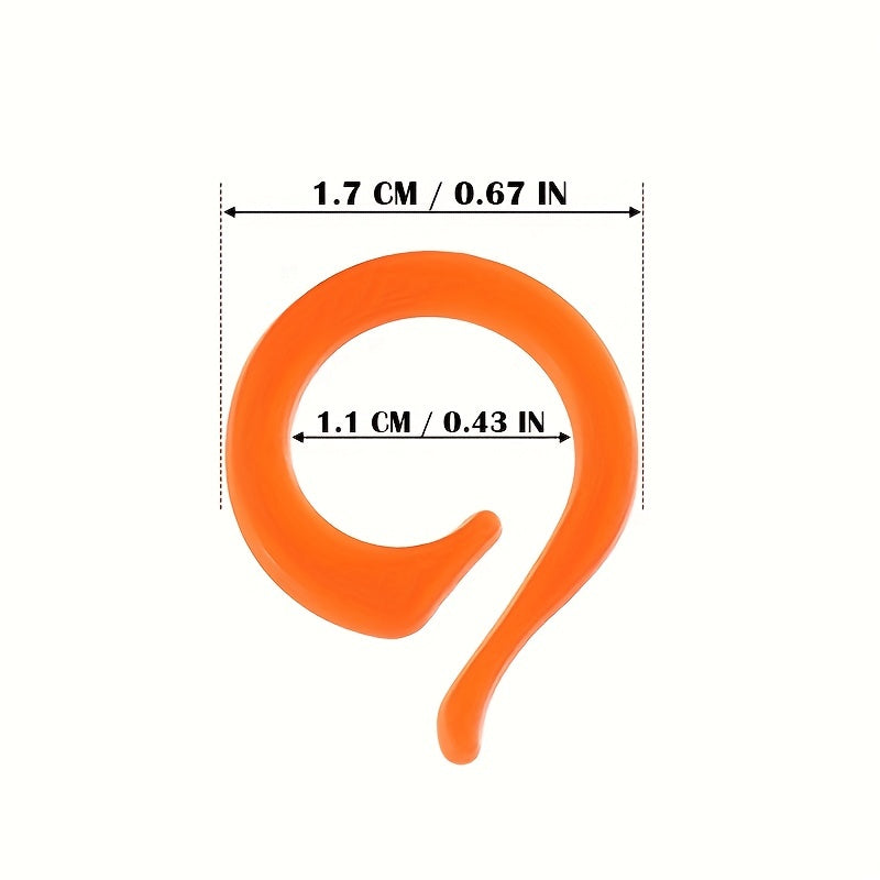 60pcs Stitch Marker Ring Small Counter Stitch Markers Clip Knitting Tools Croche