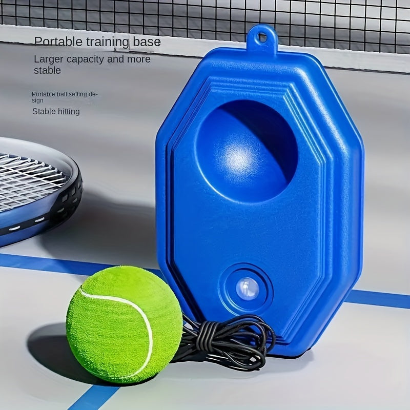 Tennis Trainer Rebounder Set with Bouncing Line for Self Training