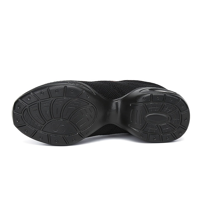 Arch Support Non Slip Dance Shoes Mesh Breathable Comfortable Woven Shoes