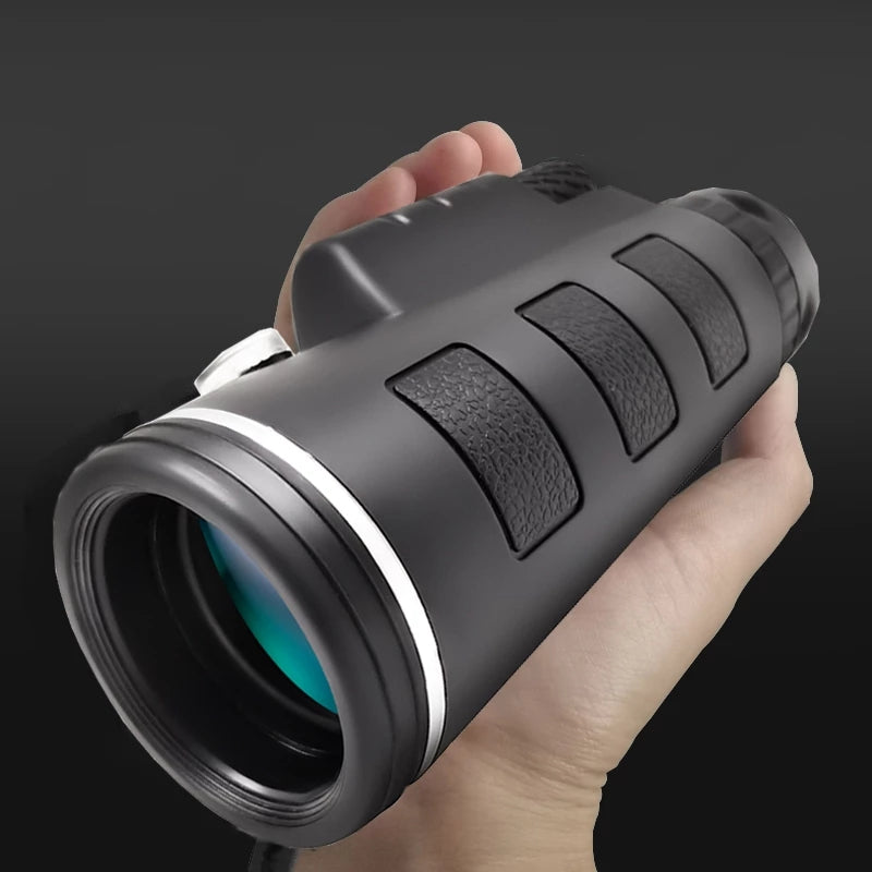 Portable Monocular with Long Range Zoom for Outdoor Activities