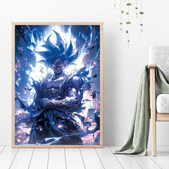 Hot Blooded Anime Poster Wall Art Canvas Painting