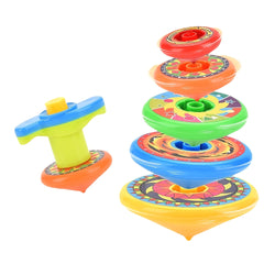 Colorful Layer Spinning Tops Family Game Gift