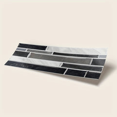 12pcs Marble Crystal Self-Adhesive Tile Sticker