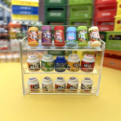 1:12 Scale Dollhouse Layer Rack Shelves for Kitchen or Bathroom