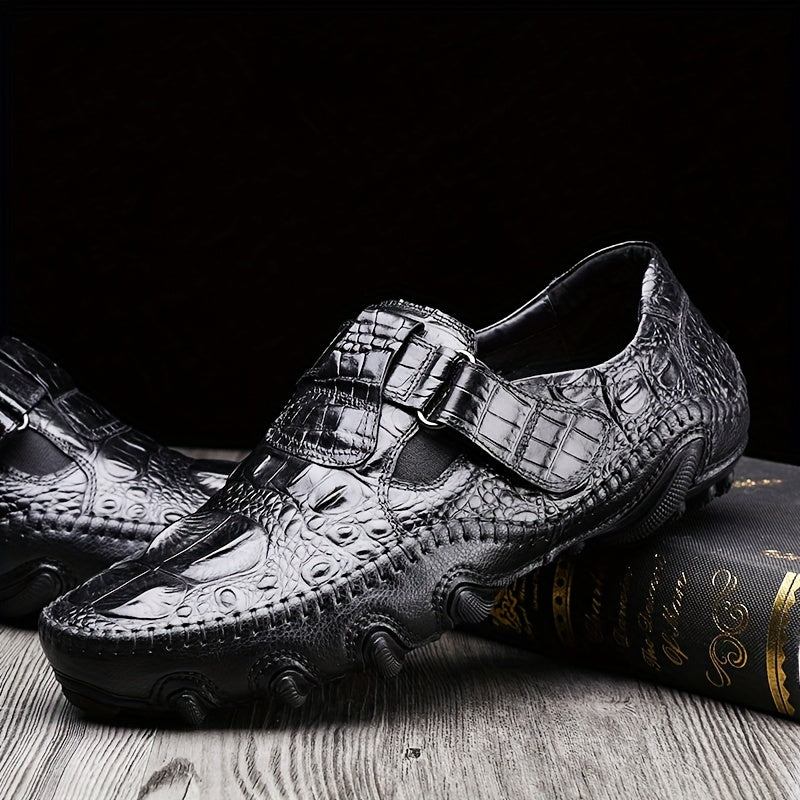 Men's Textured Loafer Shoes Non Slip Dress Shoes Spring Summer