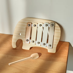 Wooden Elephant Toy Educational Board Multifunctional Toy