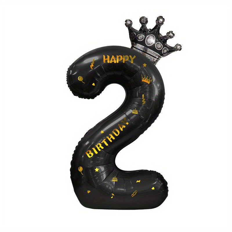 101 6 Cm Digital Birthday Balloon Polyester Film Helium Balloon