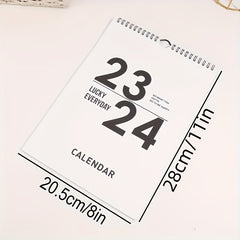 Year Of Note Taking Hanging Wall Calendar Plan Office School Home Supplies