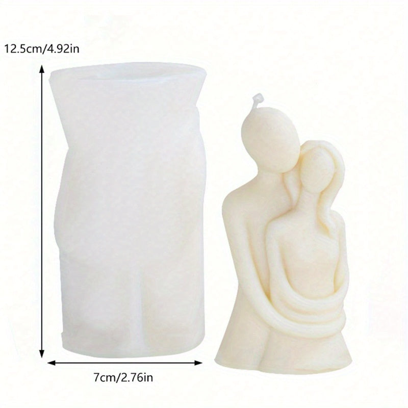 Silicone Mold DIY for Embrace of Ghosts Aromatherapy Candles Making