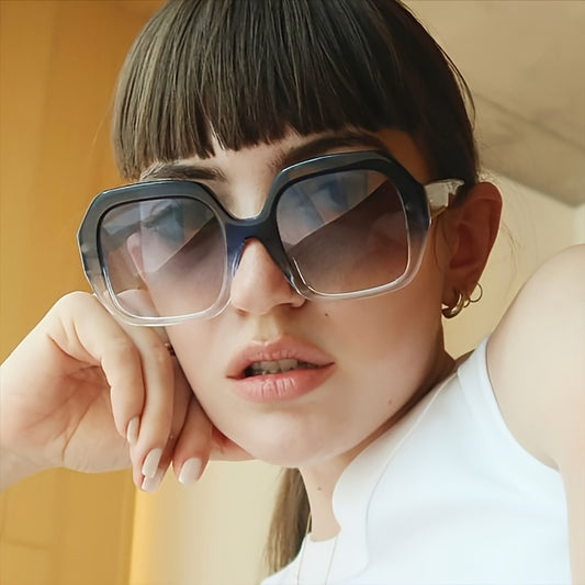 Oversized Square Sunglasses For Women Polarized Vintage Classic Shades