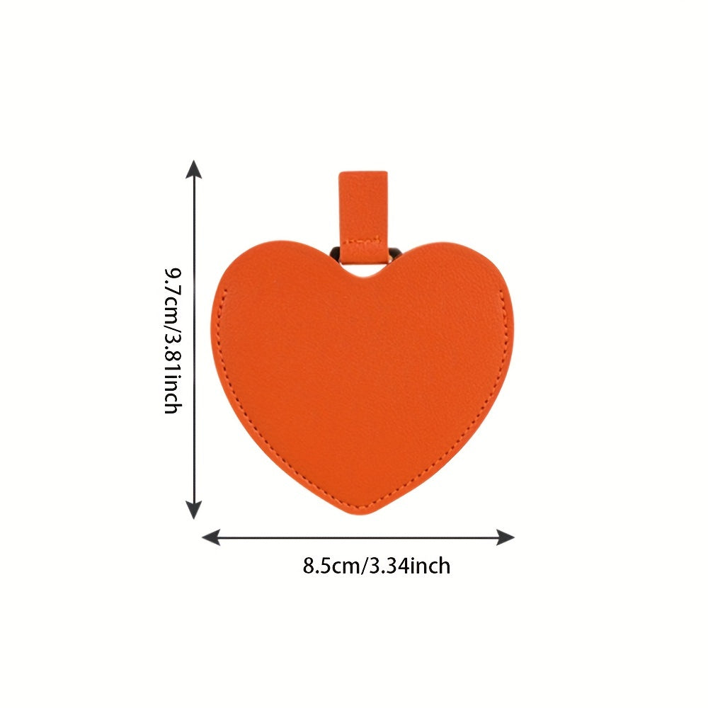 Portable Stainless Steel Makeup Mirror - Travel and Gift for Girls and Women