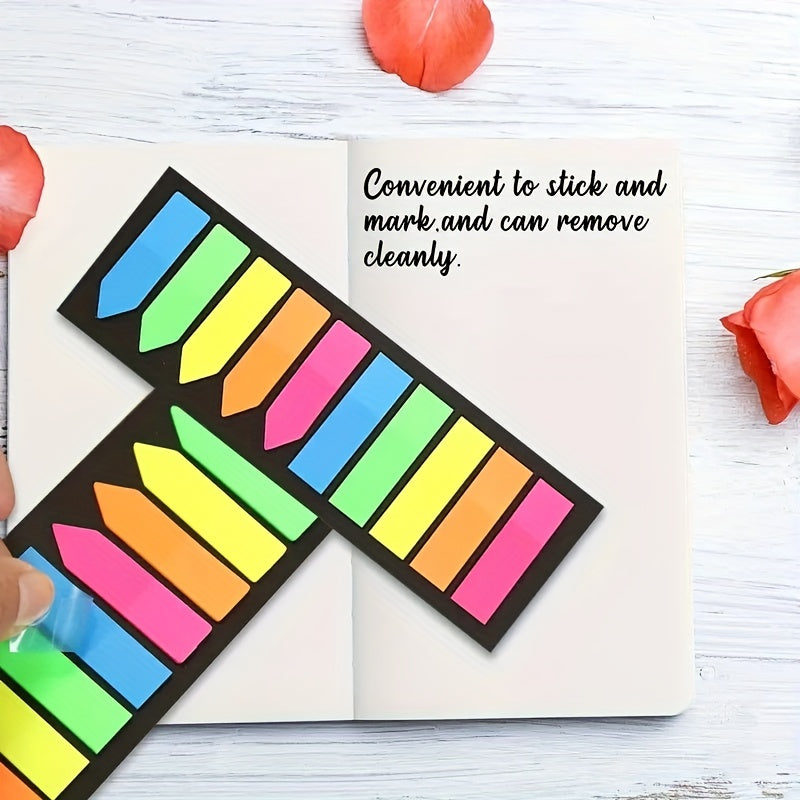 200 Colorful Transparent PET Sticky Notes