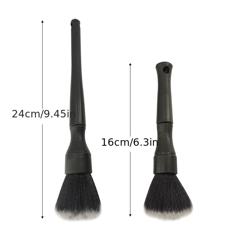 2PCS Car Detailing Brush Auto Wash Accessories Car Cleaning Tools