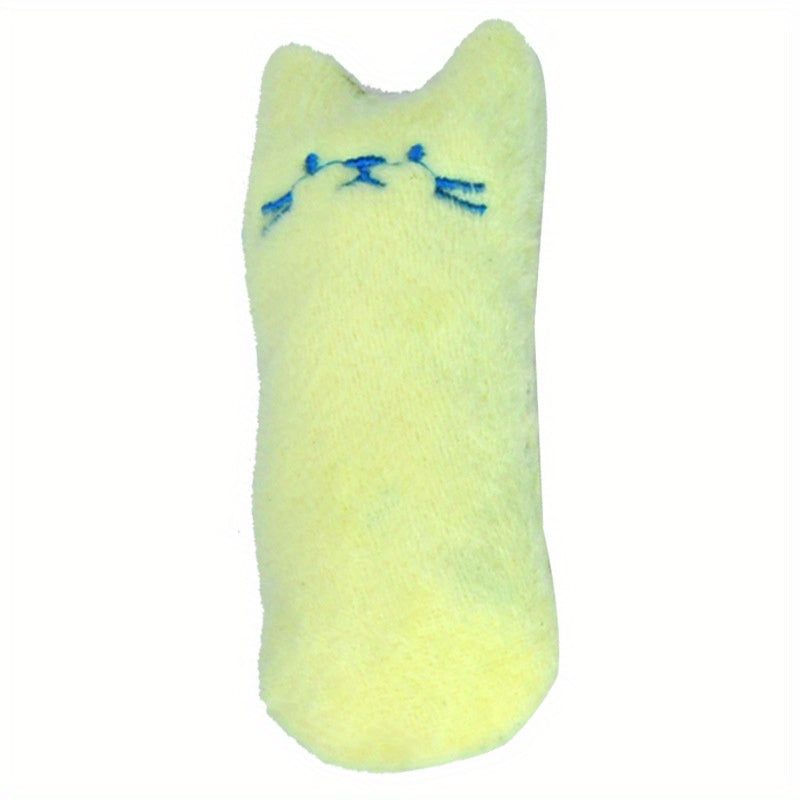 Cartoon Cat Teeth Grinding Bite Funny Plush Toy