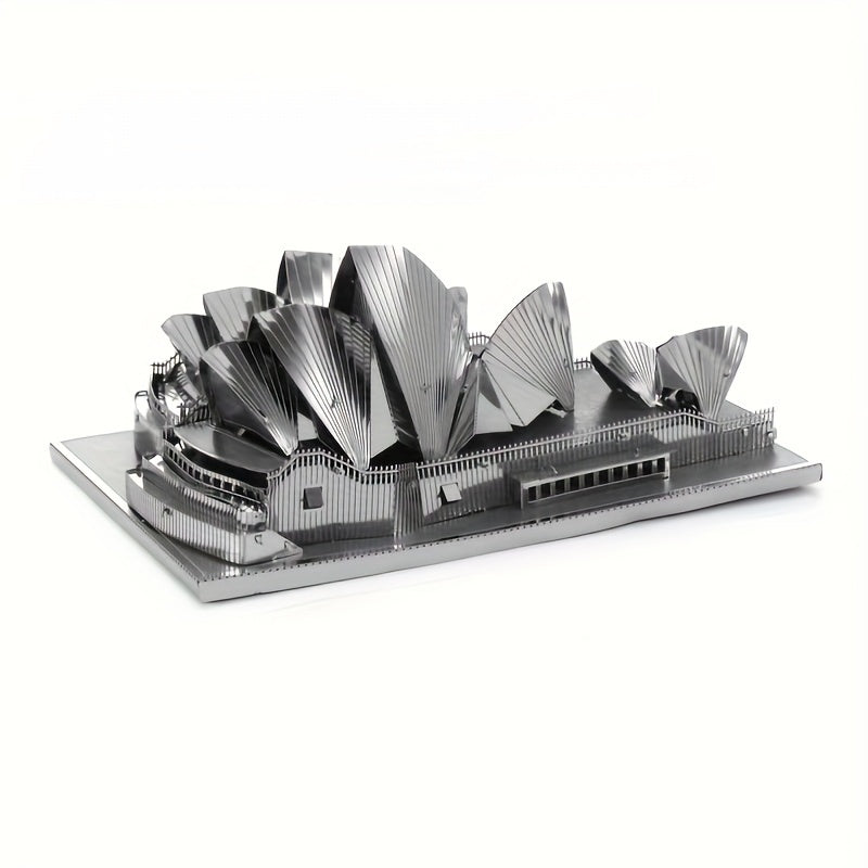 3D Metal Puzzle Notre Dame De Paris Castle Model Gift