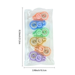 6pc Ancient Style Painting Correction Tapes for Students