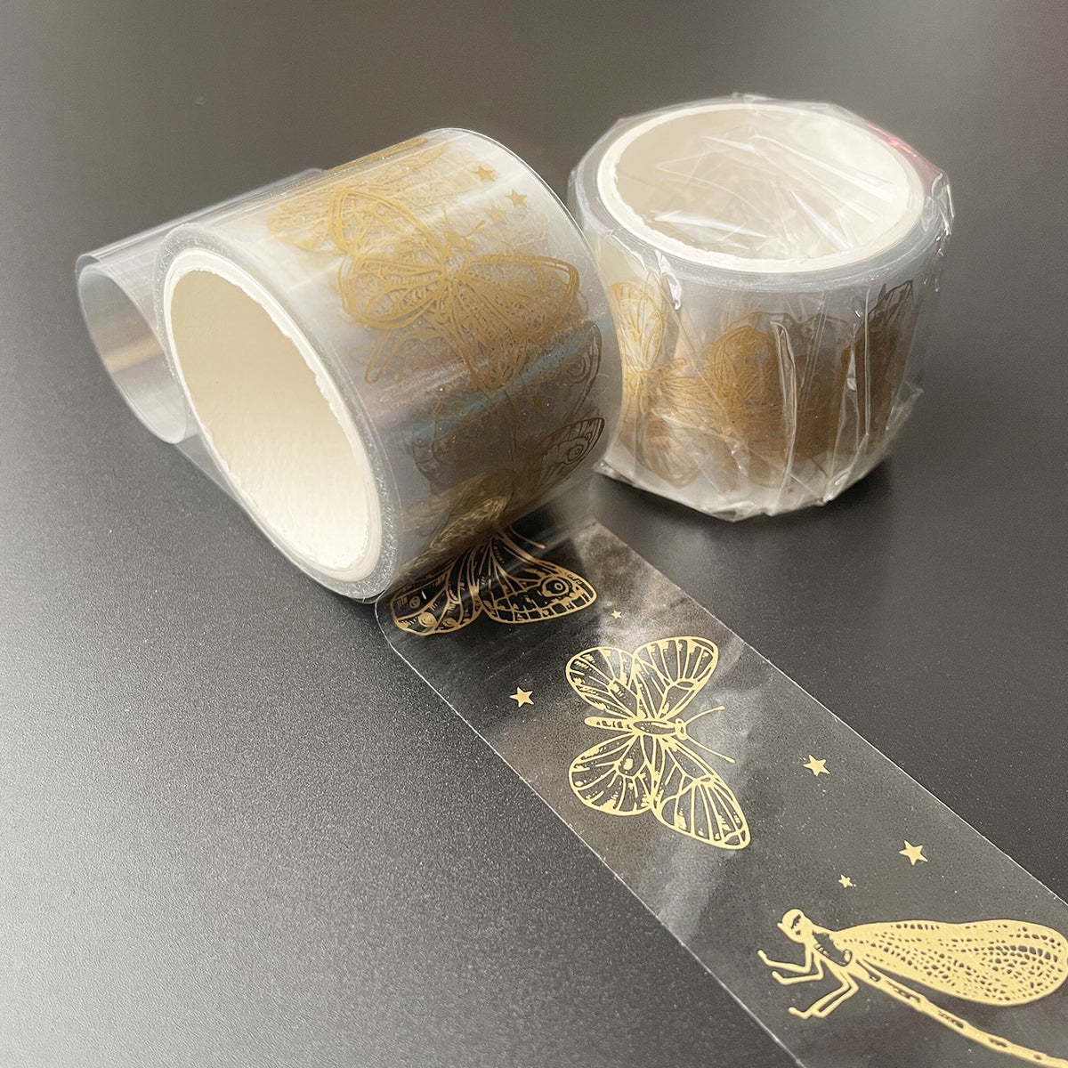 Glamorous Bronzing Decorative Tape for Journals