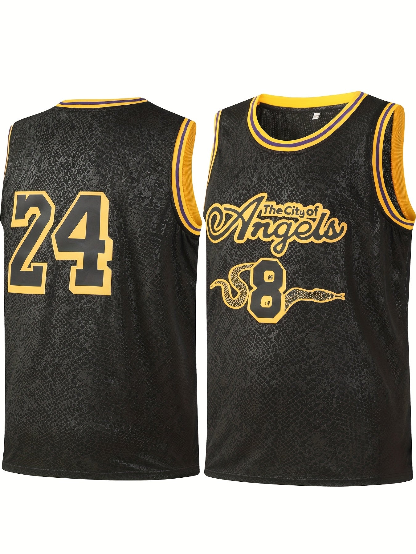 Boys 24 Sleeveless Basketball Jersey - Breathable Sports Uniform