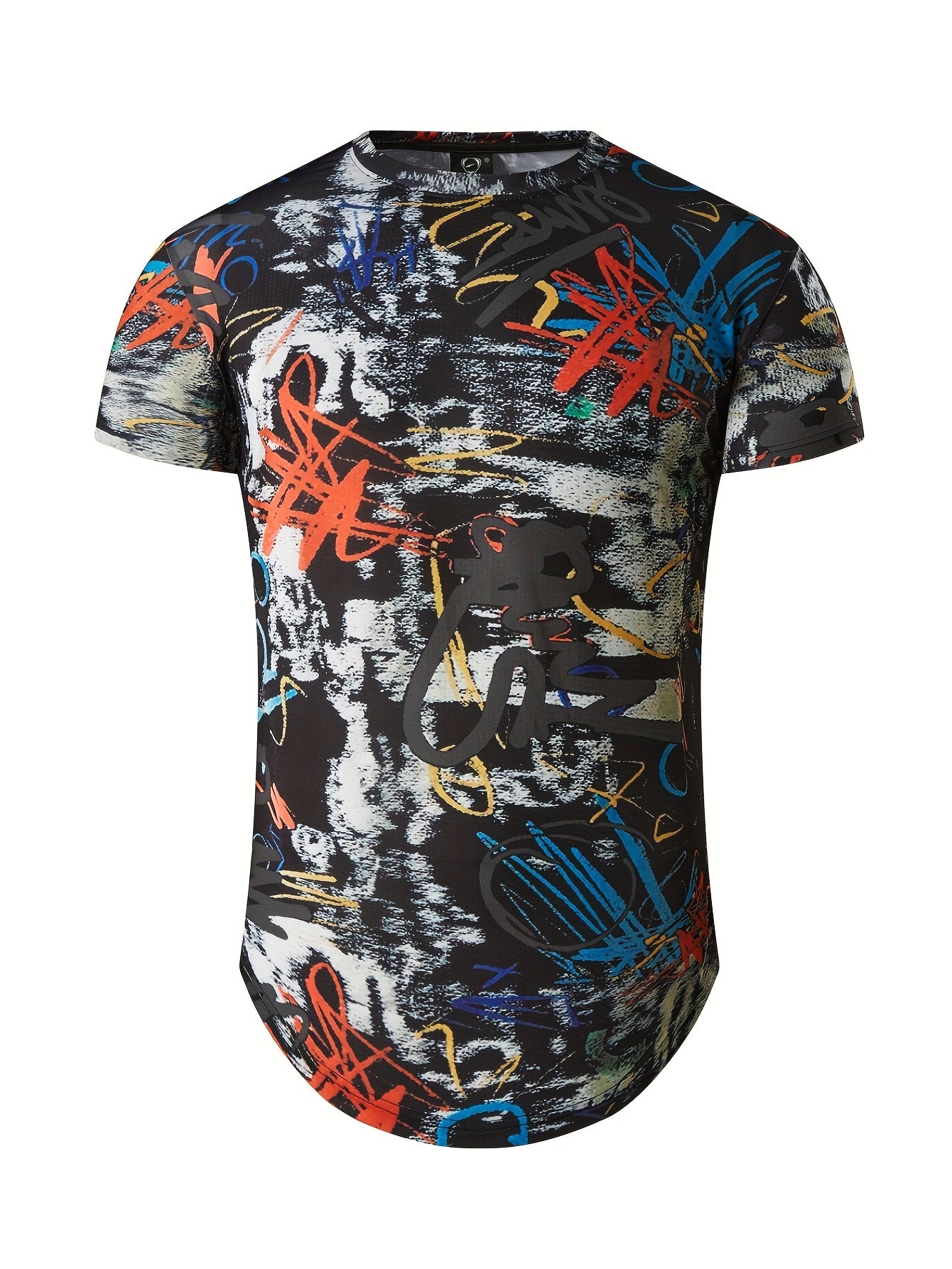 Men's Doodle Graphic T Shirt for Summer Adventures