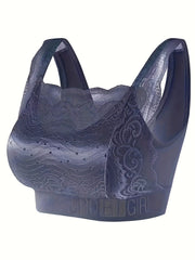 Lace Wireless Bra Soft Stretch Tank Bra