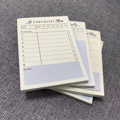 60sheets Weekly Planner Memo Pad Study Time Schedule Daily List