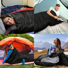 Portable Warm Sleeping Bag for Outdoor Camping