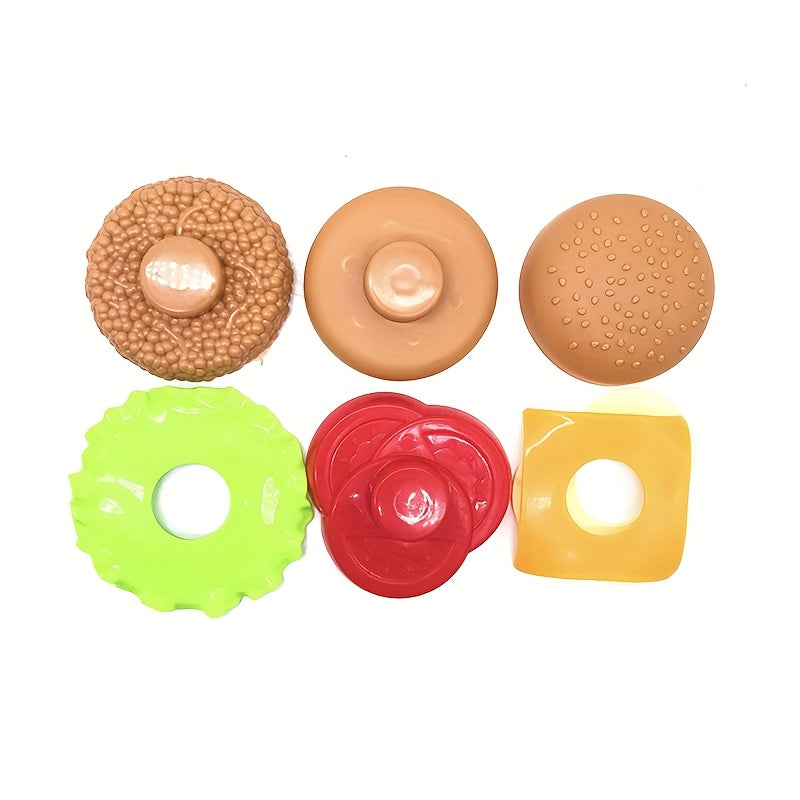 3D Assembly Hamburger Toys Set