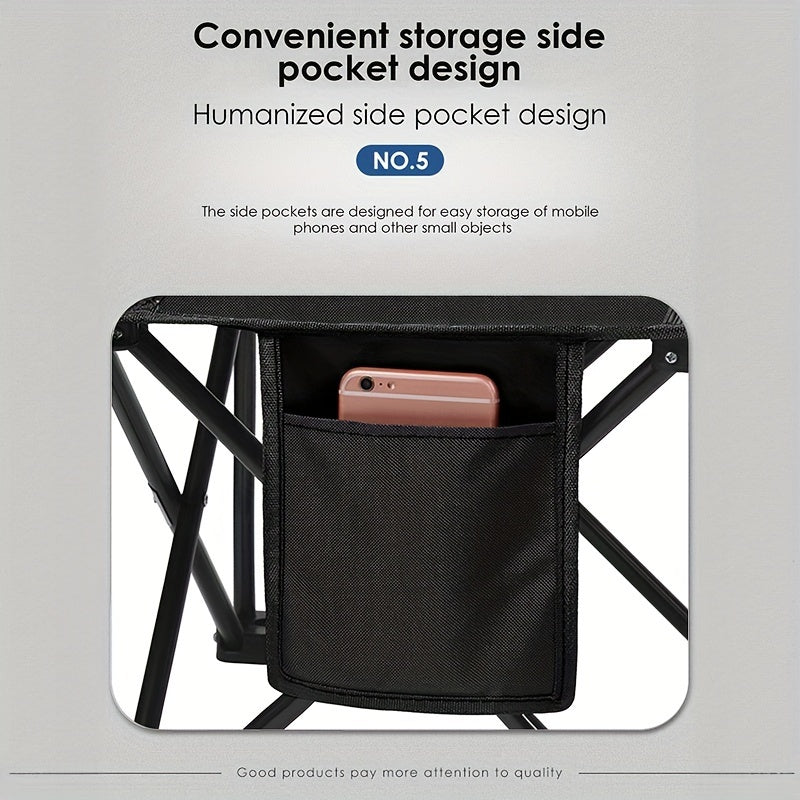 Portable Folding Chair for Fishing Camping Picnic
