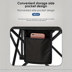 Portable Folding Chair for Fishing Camping Picnic