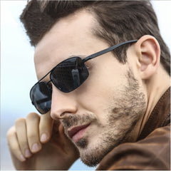 High Polarized Sunglasses Men's Rectangular Driv