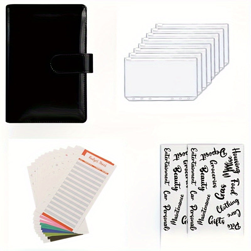 A6 Budget Binder with Cash Envelopes & Budget Sheets