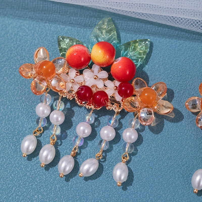 Ancient Style Hair Clip Hair Accessories Ladies Dress Up Headdress Fairy Tassel