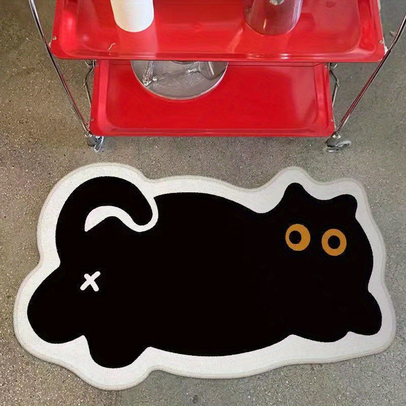 Cat Dog Bedroom Bedside Blanket Floor Mat Bathroom Non-slip Mat