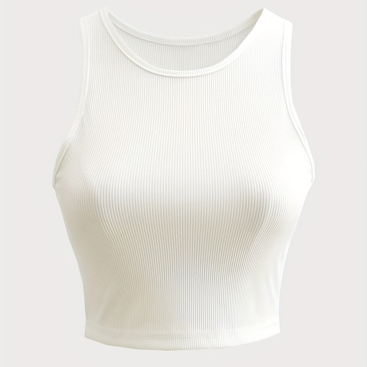 Y2K Sleeveless Crop Tank Top for Summer
