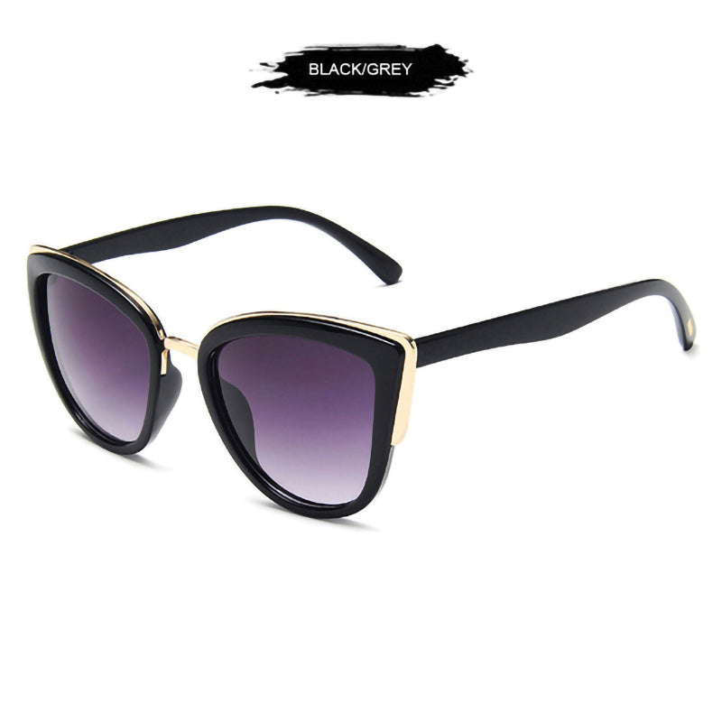 Classic Cat Eye Sunglasses Women Vintage Sunshade UV400 Eyeglasses