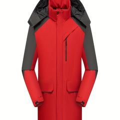 Block Hooded Ski Jacket Waterproof Women's Activewear