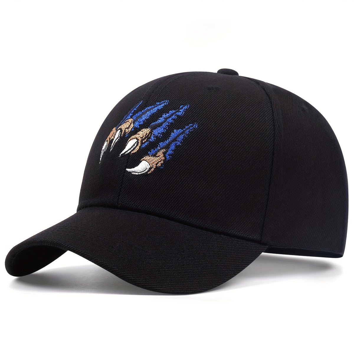 Anime Paw Embroidered Baseball Cap Hip Hop Unisex Sun Hat Adjustable