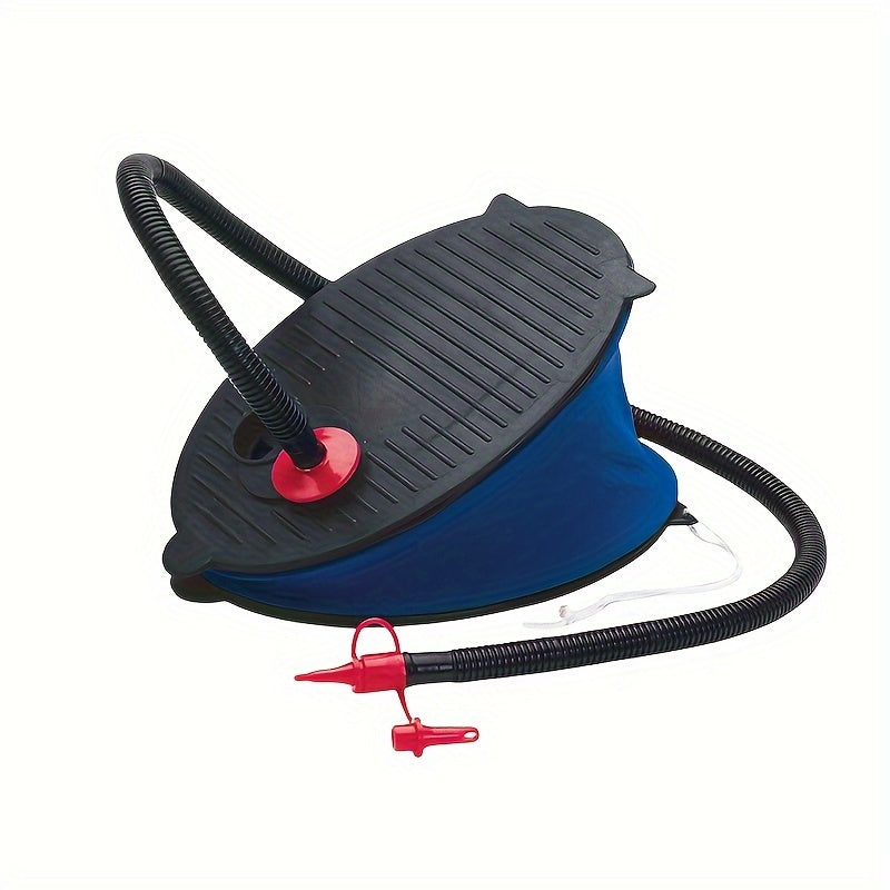 Portable Manual Foot Pump with 1m Hose for Inflatables, Balloons