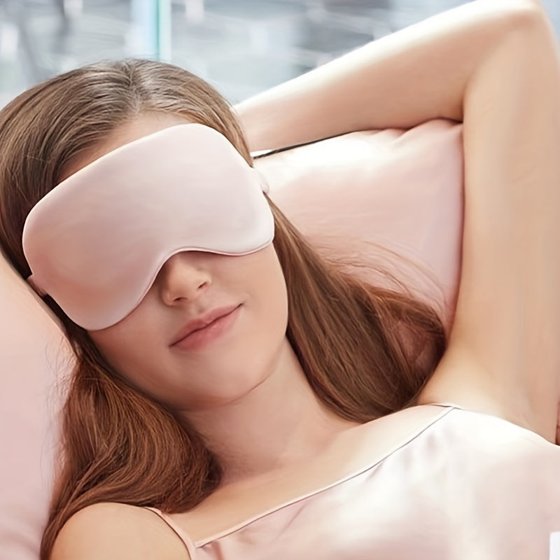 Silky Satin Eye Mask Night Mask Sleep Eyes Cover Soft Patches for Men Women