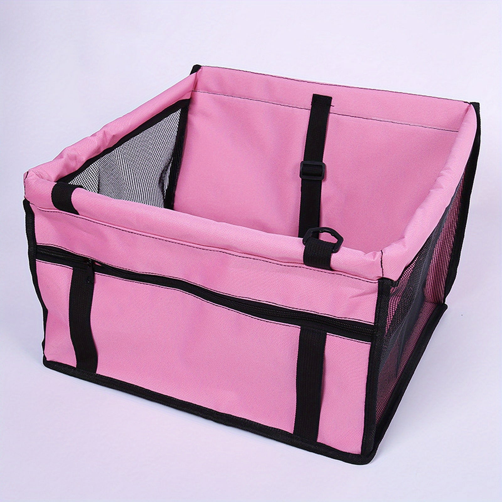 Portable Pet Car Booster Seat for Comfort & Safety